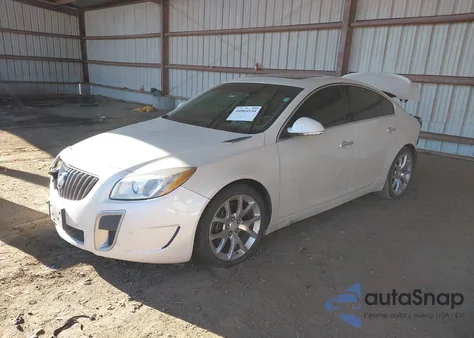 2013 Buick Regal Gs z USA, uszkodzony, nr VIN 2G4GV5GV1D9227381